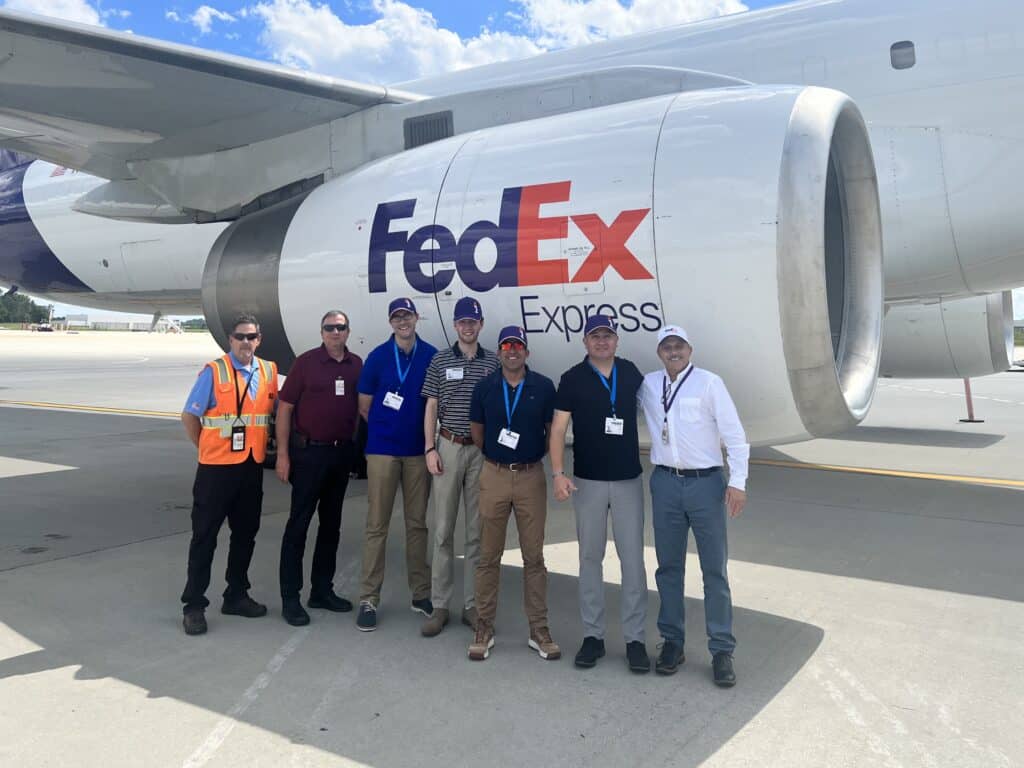 IB2LOG industry visit to FEDEX